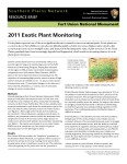 2011 Fort Union NM Exotic Plant Monitoring